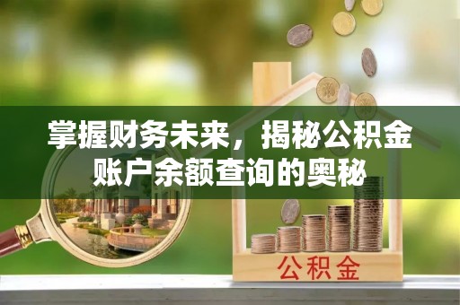 巴林右旗掌握财务未来，揭秘公积金账户余额查询的奥秘