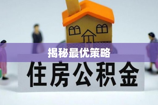 巴林右旗揭秘最优策略