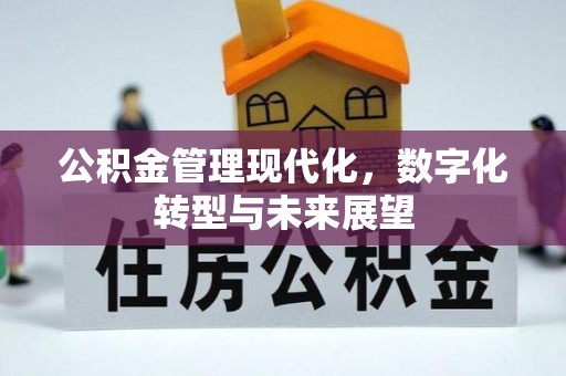 巴林右旗公积金管理现代化，数字化转型与未来展望