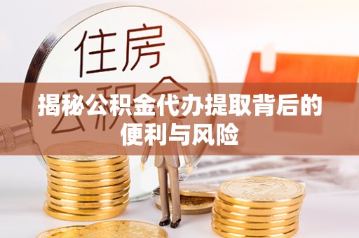 巴林右旗揭秘公积金代办提取背后的便利与风险