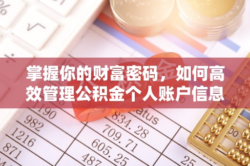 巴林右旗掌握你的财富密码，如何高效管理公积金个人账户信息