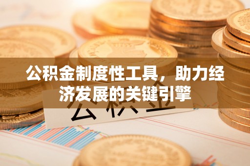 巴林右旗公积金制度性工具，助力经济发展的关键引擎