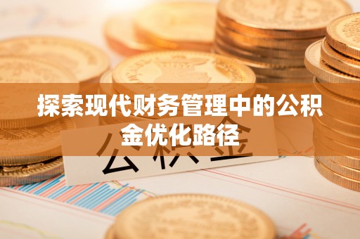 巴林右旗探索现代财务管理中的公积金优化路径