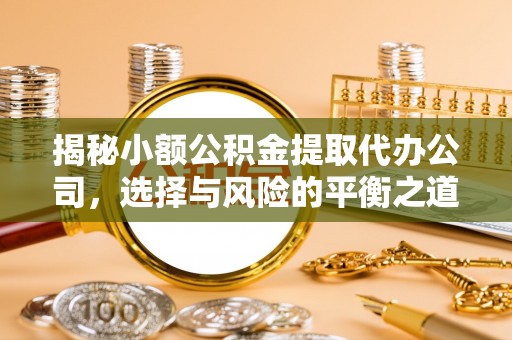 巴林右旗揭秘小额公积金提取代办公司，选择与风险的平衡之道