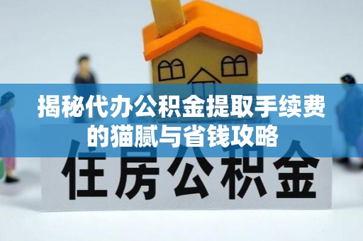 巴林右旗揭秘代办公积金提取手续费的猫腻与省钱攻略