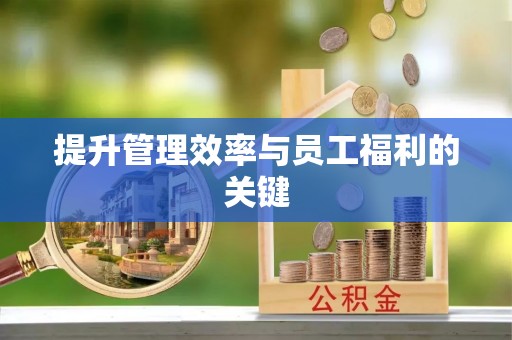 巴林右旗提升管理效率与员工福利的关键
